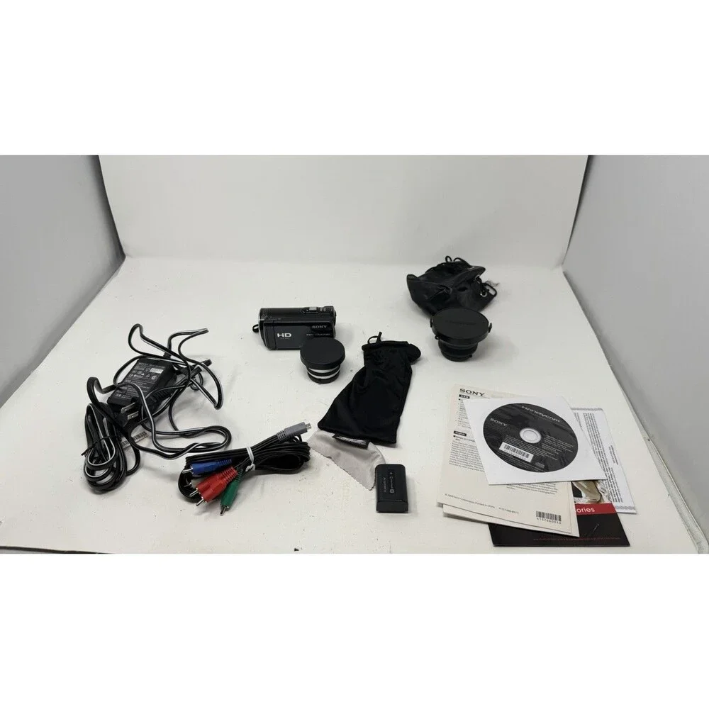 Sony HDR-CX150 Handycam Camcorder - Tested Working Bundle